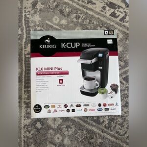 Keurig K-Mini Single Serve Coffee Maker Black – Tested Working